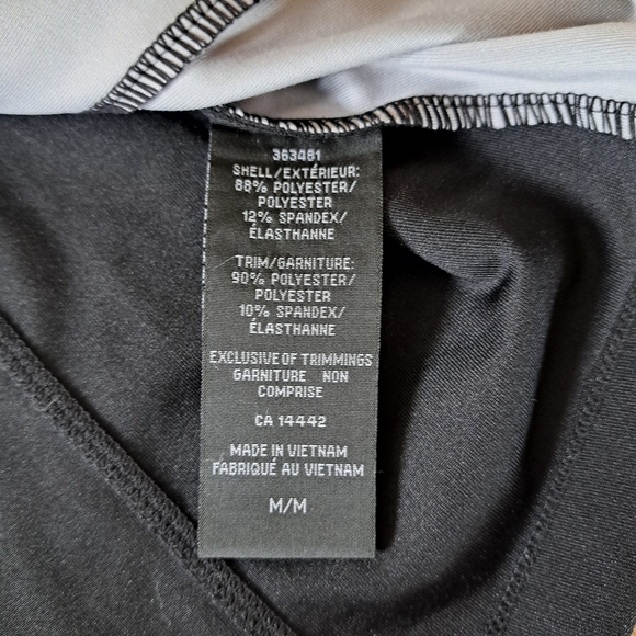 Mondetta Active Jacket Full Zip Stretch Performance Top Medium Black Pink Grey - Picture 9 of 10